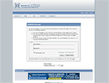 Tablet Screenshot of muzicmatters.net